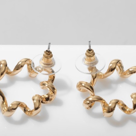 Earrings "spring", color gold-2