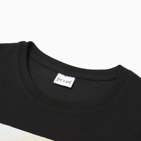 T -shirt female, black color, size 52-5