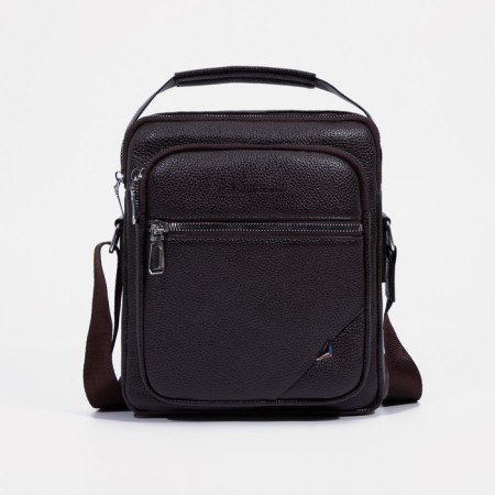 Male bag, brown color-1