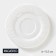 Porcelain saucer Magistro srotone, d = 15.5 cm, white color