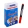 Permanent marker 5.0 mm centropen 8566, line 2.5 mm, red color