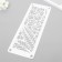 Stencil of stencil "Flower pattern" 11x32 cm