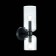 Sconces st. SL1180.401.02. Treviso. 2x40 watts, E14, 12x36 cm, black color