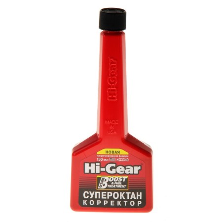 Hi-Gear fuel additive to increase the octane number by 40-80 ml, 150 ml