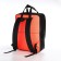 A backpack - a bag, Erich Krause, a wallet from textiles, artificial leather, coral color