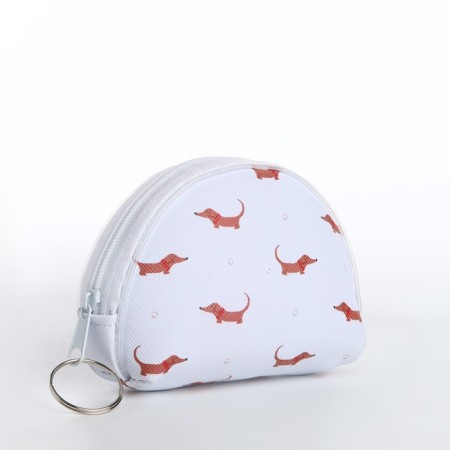 Monetnik on the zipper, the color is white, mix-3
