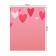Tables on the table "Decoration of hearts", rectangular, oxford, size 145x180 cm