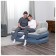 Divine Multi-Max inflatable with 3-B-1, with built-in electric pump, 188 x 152 x 64 cm, 75079