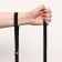 Kapronic leash, 120 x 1.5 cm, black