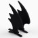 Hairpins for hair ears "Wings", black, 2 pcs, 11 x 12 cm