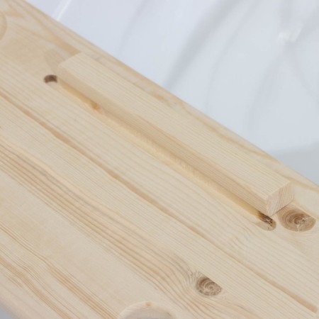 Bath shelf, 68 × 28 × 4 cm, pine-4