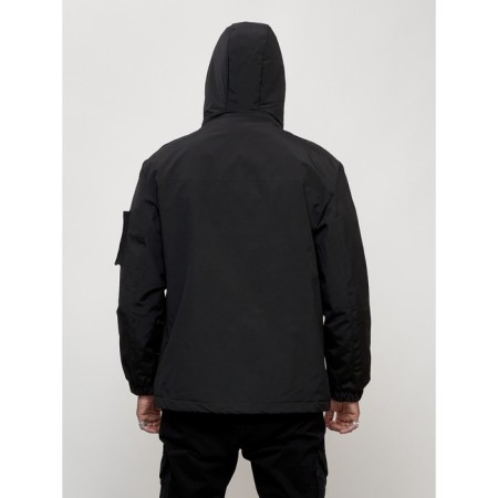 Sports male jacket, size 48, black color-9