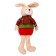 Soft toy "Rabbit in a scarf", species mix