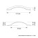 The handle of the tundra bracket rs134, m/o 96 mm, color matte nickel