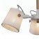 Suspended chandelier Mantra Nordica 2, E27, 3x20W, 500 mm, white color, tree
