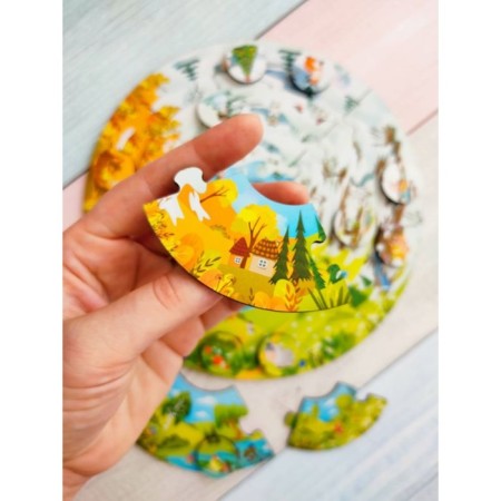 Puzzle-piramide "Seasons"-10