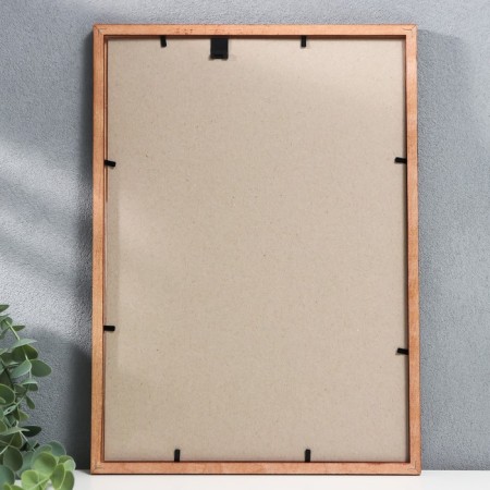 Photo frame pine С14 01/6 wenge 25x35 cm (plastic screen)-1