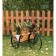 59-341 Bicycle stand 59-341 with wood 54x41x47 cm