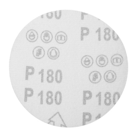 Circle of abrasive grinding under the "Velcro" Tundra, 125 mm, P180, 10 pcs.-5
