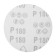 Circle of abrasive grinding under the "Velcro" Tundra, 125 mm, P180, 10 pcs.