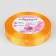 Satin tape "Stars", 15 mm, 23 ± 1 m, yellow color No. 132