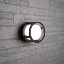 Street Feron DH107, IP54, LED, 12 W, 160x160x120 mm, black color is black