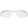 Bicycle glasses with interchangeable lenses in the case, blue color