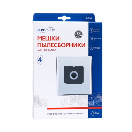 EuroClean E-01/4 Synthetic, multilayer, 4 pcs
