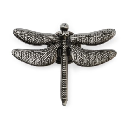 Cappio Pro Pro Pro Pro Dragonfly Handle 47 x 60 mm, the color is old. silver-3