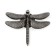 Cappio Pro Pro Pro Pro Dragonfly Handle 47 x 60 mm, the color is old. silver