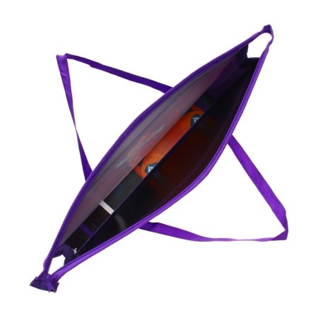 A3 folder with handles, plastic, zipper on top of 50 mm, 470 x 335 mm, PM-A3-26 Virgin "Apolon" Violet-4