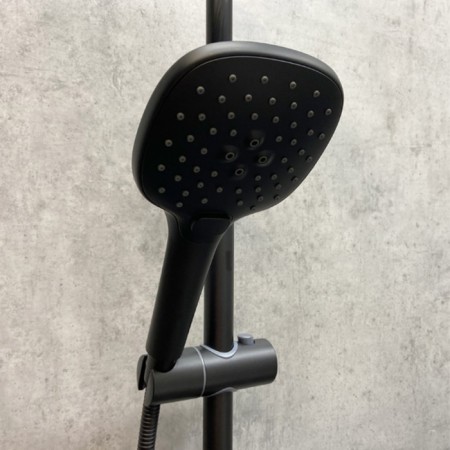 Shower system Comforty FF071R-CMT, black matte color-4