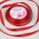 Satin tape, 10 mm × 23 ± 1 m, color red No. 26