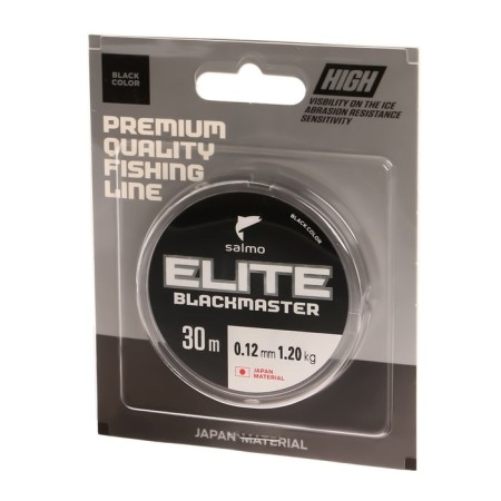 Monophile Winter Salmo Elite BlackMaster fishing line, diameter 0.12 mm, test 1.2 kg, 30 m-1