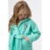 Terry dressing gown, “Pussy”, height 116 cm, menthol color