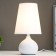 Table lamp 99035/1 1x40W E27 white 15x15x29 cm Risalux