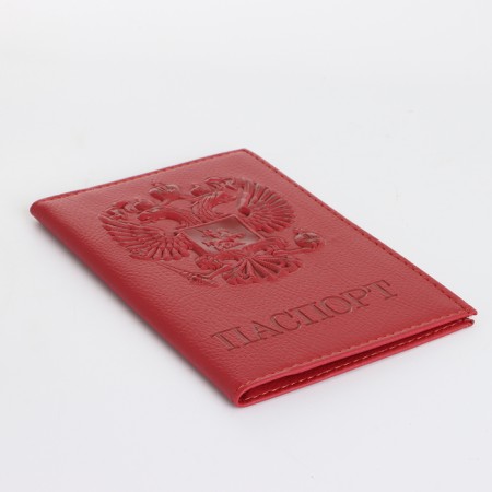 Cover for passport, red color-3