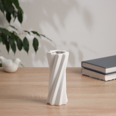 VAZ Coramics Table "Thiago" Vitk, 16x7 cm, white