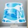 Board Lamp "Sea Wave" E14 15W red-white Risalux