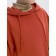 Sweatshirt for girls, height 152 cm, terracotta color