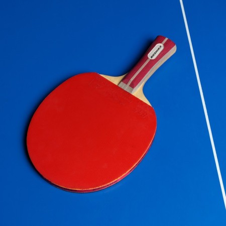 Boshika Advanced 2*table tennis racket, for lovers, Double Fish 815 1.5 mm lining, conical handle-9