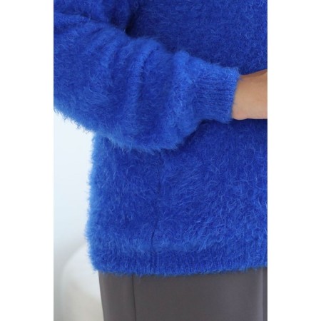 Female jumper, size 52, blue color-15