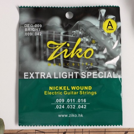 Strings of Elektrohitars Ziko Deg-009 09-42, nickel-1