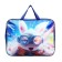 Folder with handles Textile A4, 350 x 270 x 70 mm, calligrata "Fluffy friend hare"