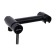 Accoona A3290F-2 mixer, with hygienic shower, wall, black