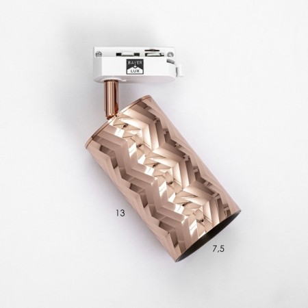 Simple Simple "Aster" GU10 220V pink gold 7.5x7.5x20 cm-9