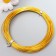 Wire for creativity d 1mm, gold rudder. 10 m