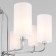 Suspended chandelier with lampshades Purezza, 40W, E14, 88.5x88.5 cm