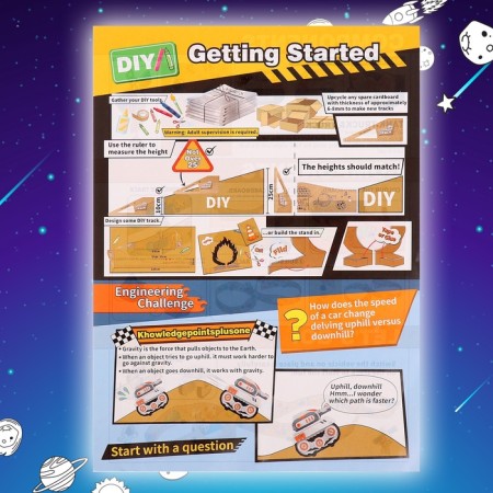 The Paratky Automobile Track, several assembly options, works from batteries-7