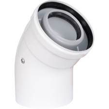 The chimney element Rommer RCA-8610-000045, condensation, D = 60/100 mm, 45 °